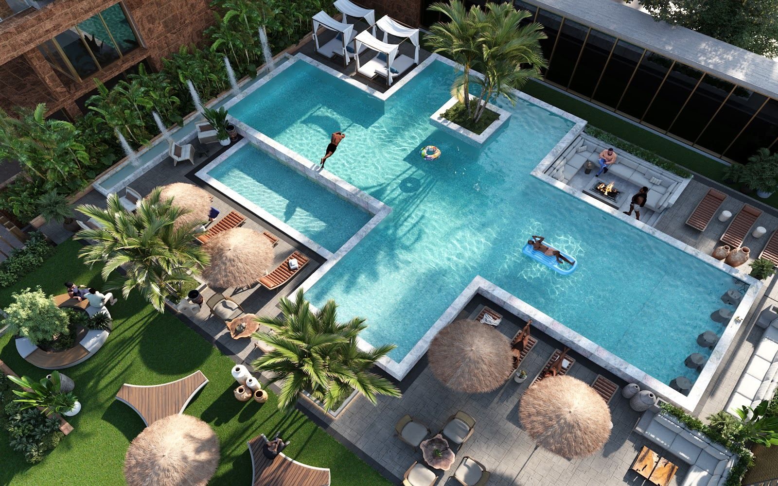Heritage100 pool deck